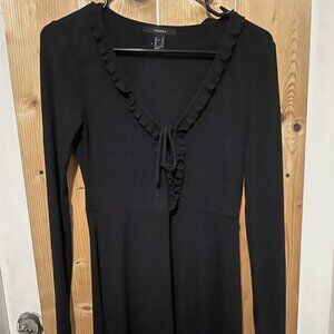 Long sleeved little black dress! Size Medium